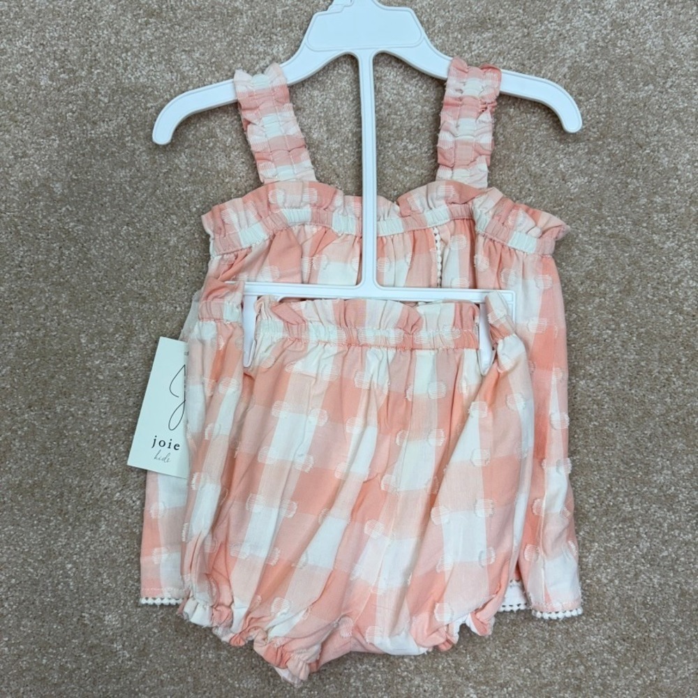 JOIE KIDS Baby‎ Girl Size 24M Dress Bloomer Set NWT - Picture 3 of 6